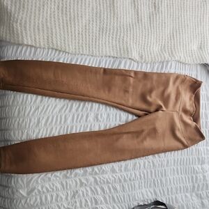 White House Black Market Tan Leggings